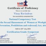 National Competency Test on POSH Law Conducted by National HRD Network -2025 (August ) 3